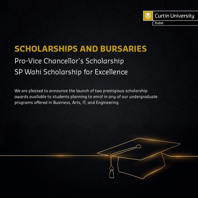 Curtin Dubai Scholarship Offers